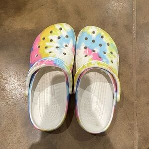 Tye-Dye Crocs